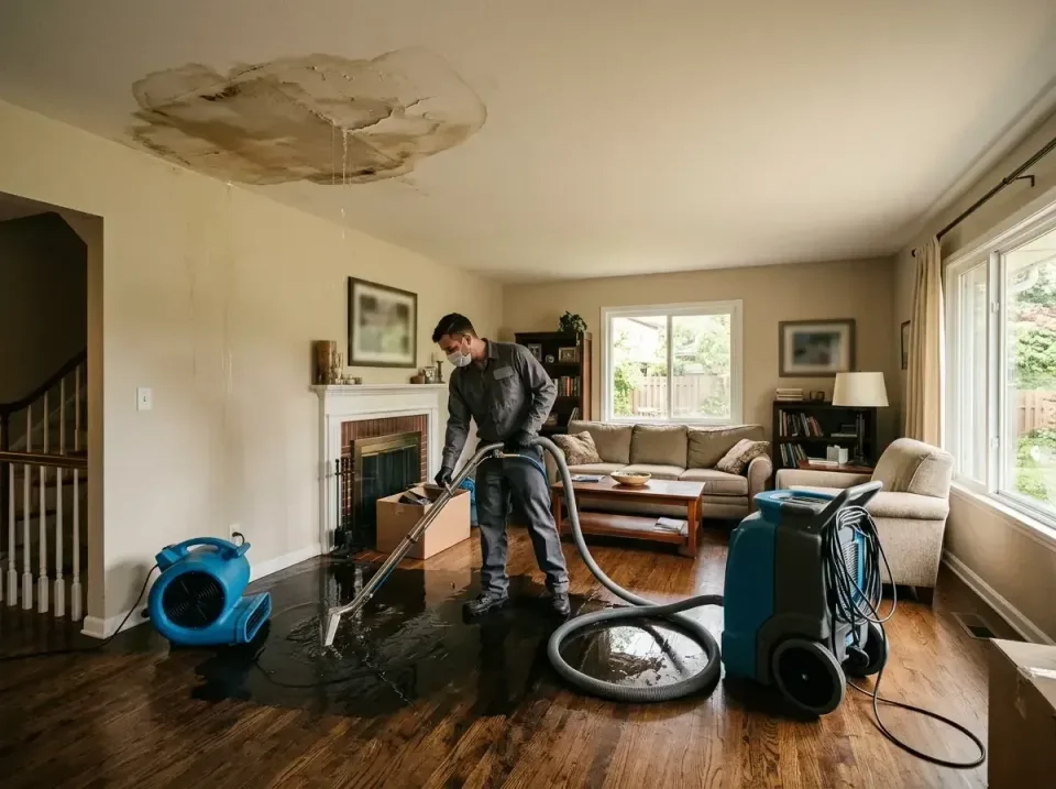 attic-pipe-burst-ceiling-drip-008 — frequently asked questions, Water Damage Restoration & Carpet Care in Gallup, NM